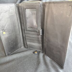 Coach Black Leather Men's Wallet